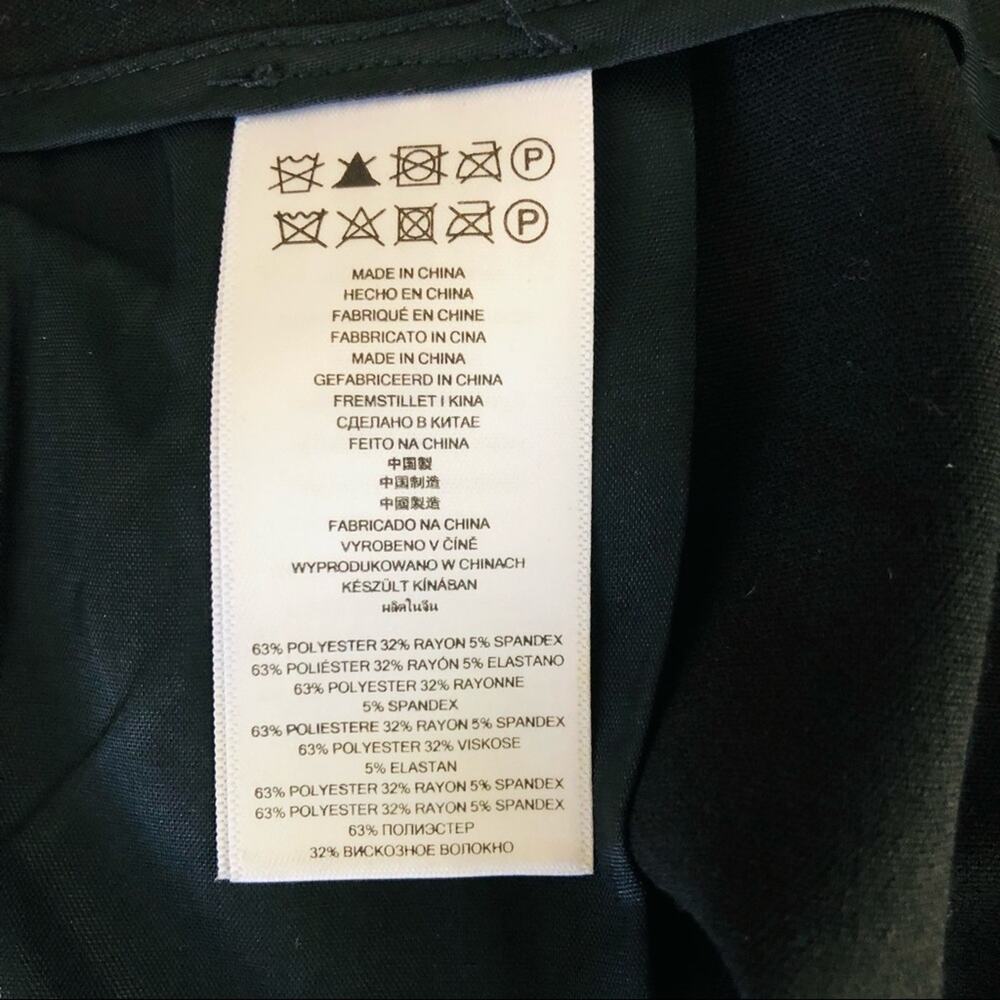 Michael Michael Kors black high waisted jogger ankle pants 6 - Picture 7 of 8